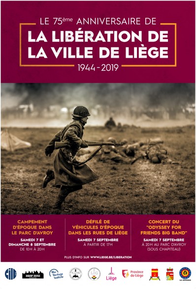 75ème anniversaire de la Libération de la ville de Liège - 7 et 8 septembre 2019
