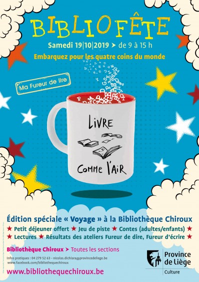 Fureur de lire 2019 - Bibliofête