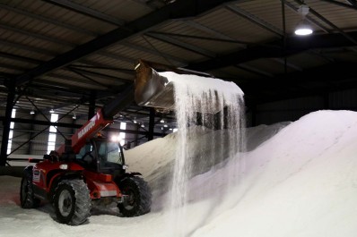 « Sel de déneigement » de la Province de Liège : un succès auprès des communes!