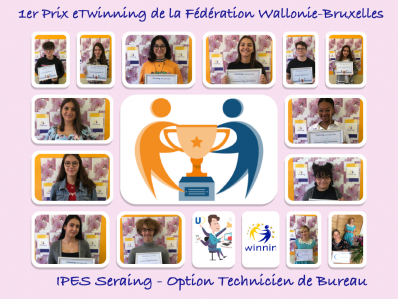 Projet eTwinning à l'IPES Seraing: un label et un prix!