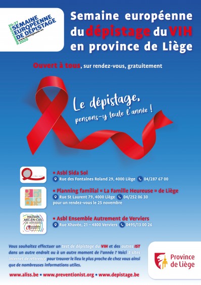Semaine européenne du dépistage VIH