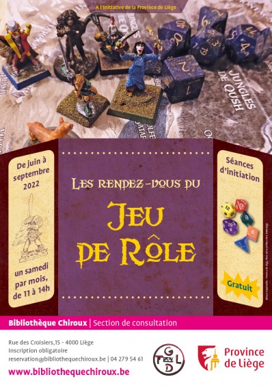 affiche rdv jeu de role