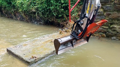 L’intervention du Service des Cours d’eau de la Province de Liège a été nécessaire et immédiate