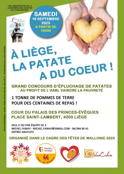 Grand concours d'épluchage de patates