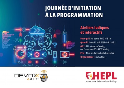 Journée d’initiation à la programmation le 5 avril 2025 : une 4e édition pleine de découvertes !