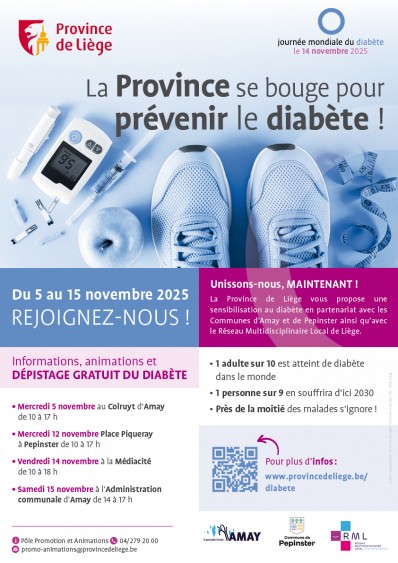 Diabète Province de Liège