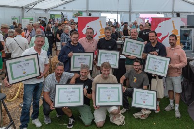 Lauréats du 8e Concours des Bières de la Province de Liège