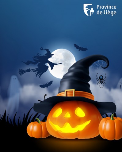 Halloween, le grand frisson avec la Province de Liège! 