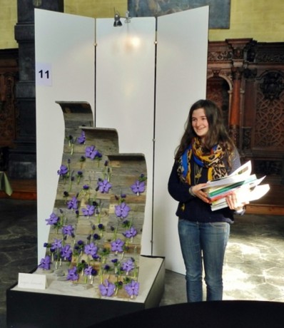 Les élèves de l'IPEA La Reid ont remporté les deux premiers prix au concours floral de Namur 
