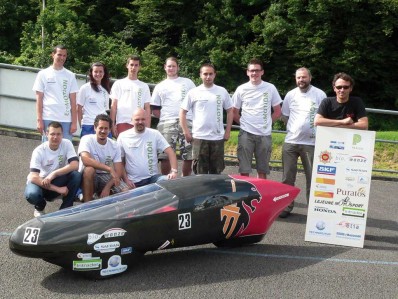 L'équipe EcoMOTION en 2013