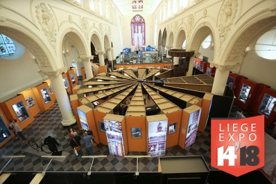 Liège Expo 14-18, du 2 août 2014 au 30 mai 2015, au Musée de la Vie wallonne et à la Gare des Guillemins