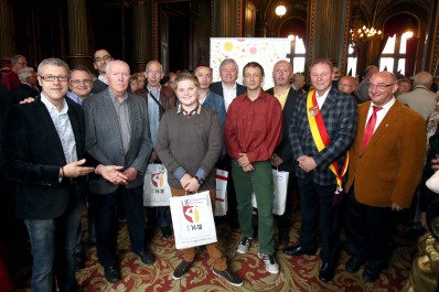Les 6 lauréats reçus au Palais provincial de Liège