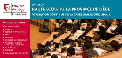 De novembre à avril, la Catégorie économique de la HEPL propose cinq soirées de formation continue au Campus 2000