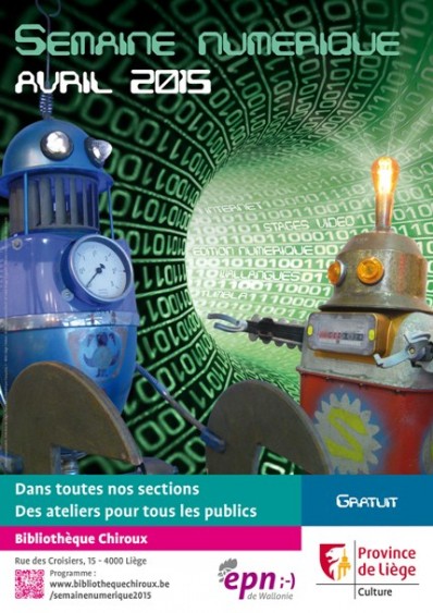 Semaine numérique 2015 - Bibliothèque Chiroux