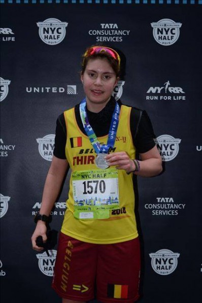 Une étudiante de la HEPL au semi-marathon de New-York! 