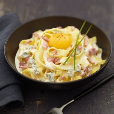 Tagliatelles quatre fromages / Crédit photographique : http://www.quiveutdufromage.com/