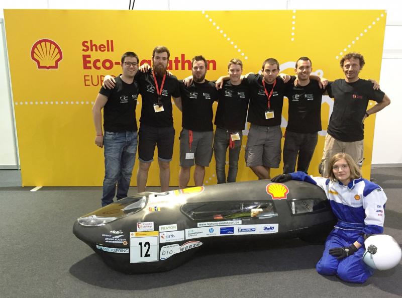 « Shell Eco-Marathon » de Londres: belle performance pour EcoMOTION!