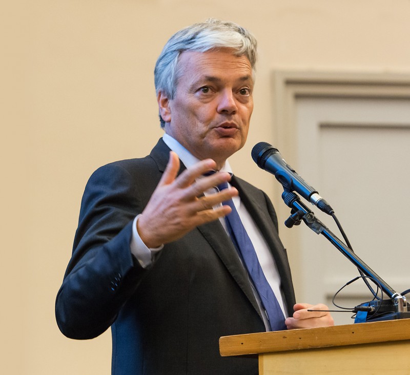 Conférence du Ministre des Affaires étrangères Monsieur Didier REYNDERS