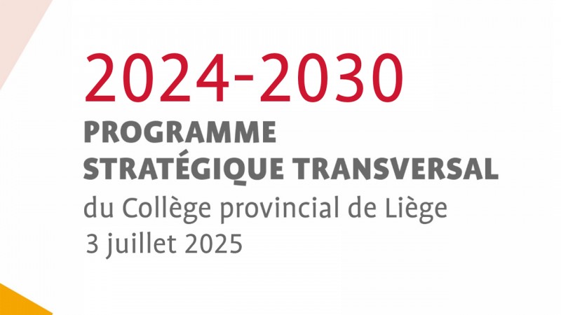 Programme Stratégique Transversal 2024-2030