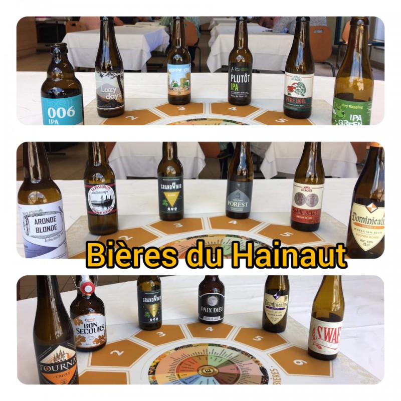 Hainaut - bières sélectionnées