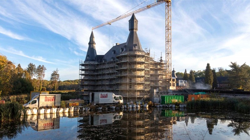 Restauration du Château de Jehay 