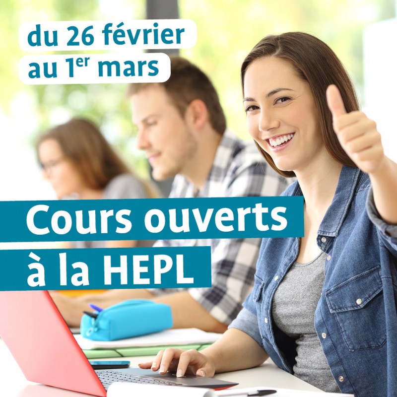 Cours ouverts à la HEPL