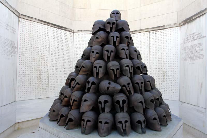 Mémorial Interallié de Cointe à Liège: le monument grec