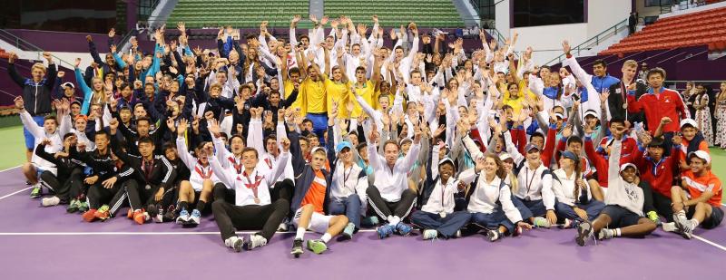 L'IPES Herstal au championnat du monde scolaire de tennis à Doha 