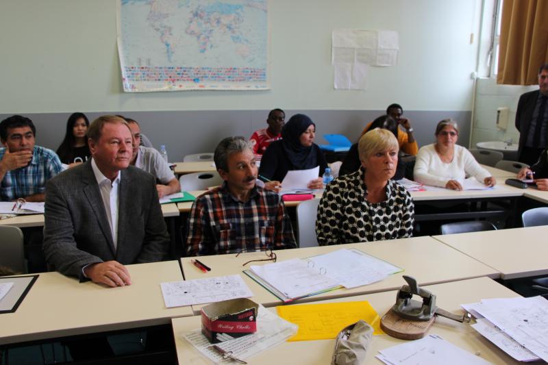 IPEPS Verviers commercial & technologique: visite ministérielle sous le signe de l’alphabétisation