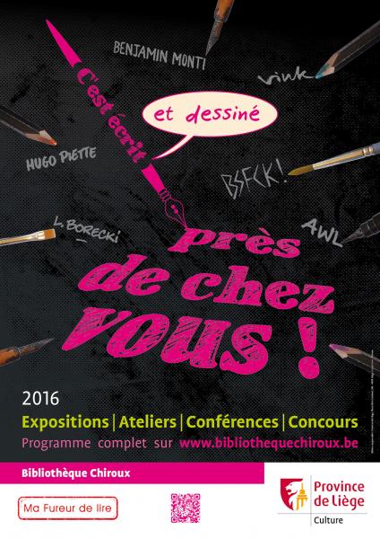 Fureur de lire 2016 - C'est écrit et dessiné près de chez vous