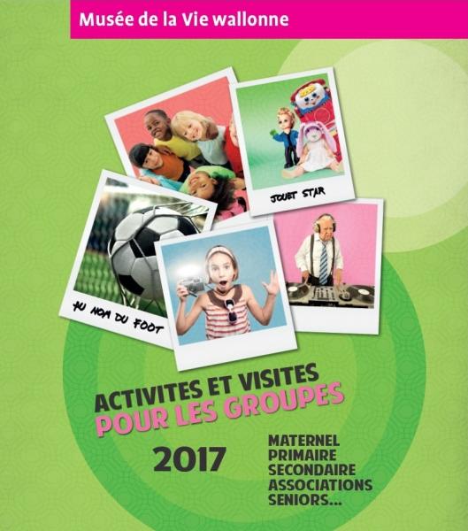 Visuel promotionnel brochures groupes 2017