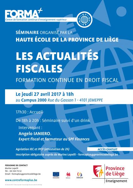 Les actualités fiscales