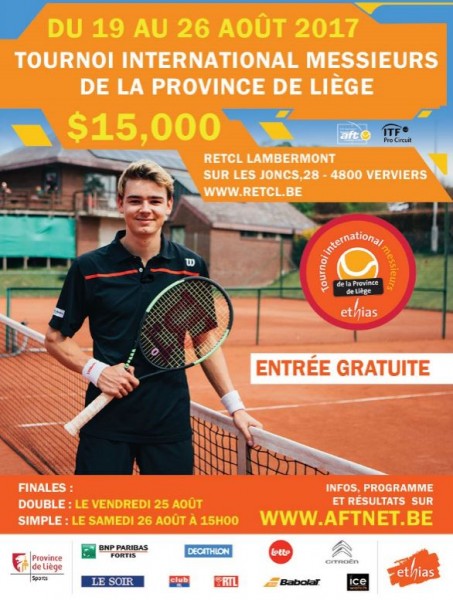 Tournoi de tennis. 