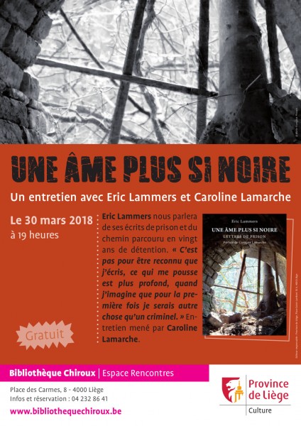 Rencontre avec Caroline Lamarche et Eric Lammers - Bibliothèque Chiroux (Liège)