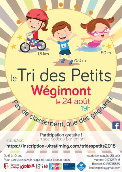 24 AOUT LE TRI DES PETITS WEGIMIONT