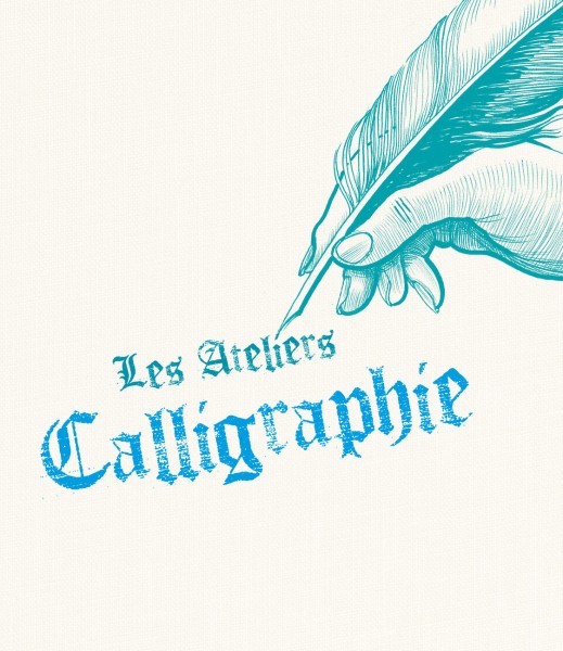 affiche des ateliers de calligraphie