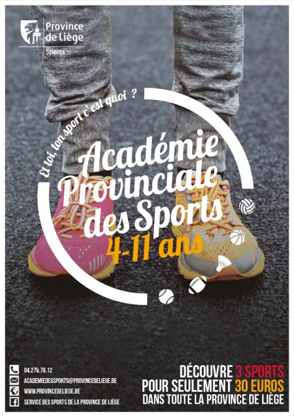 Académie provinciale des Sports 4-11 ans