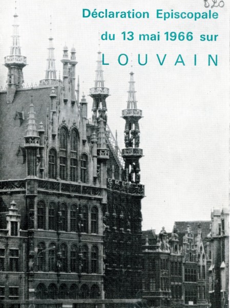 Déclaration épiscopale du 13 mai 1966 sur Louvain