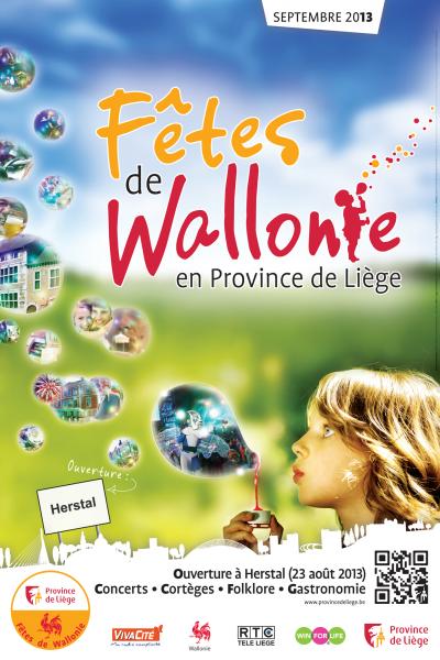 Les Fêtes de Wallonie en Province de Liège.