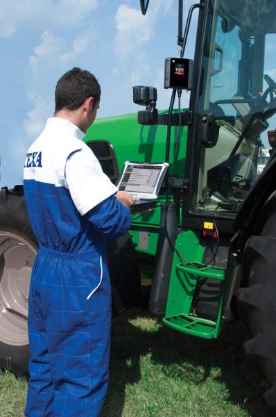 L'IPEA La Reid vient de faire l'acquisition d'un appareil de diagnostic révolutionnaire pour tracteurs agricoles.