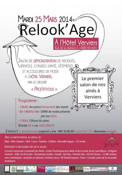 Relook'Age, le premier salon des aînés organisé à Verviers.