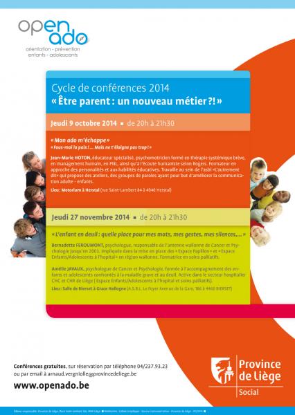 2ème cycle de conférences 2014