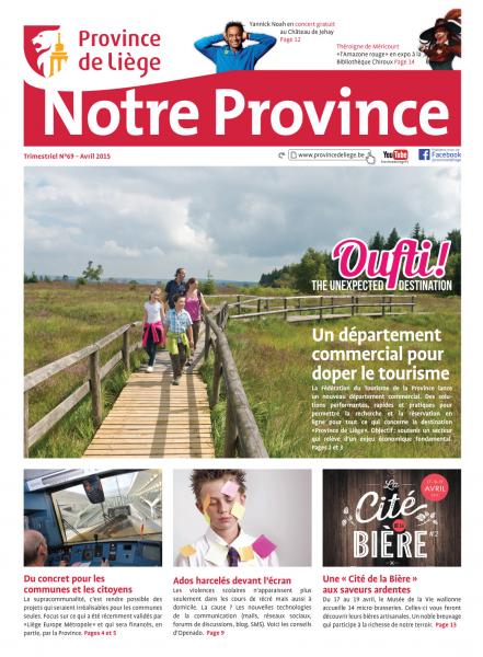 Notre Province n°69 avril 2015