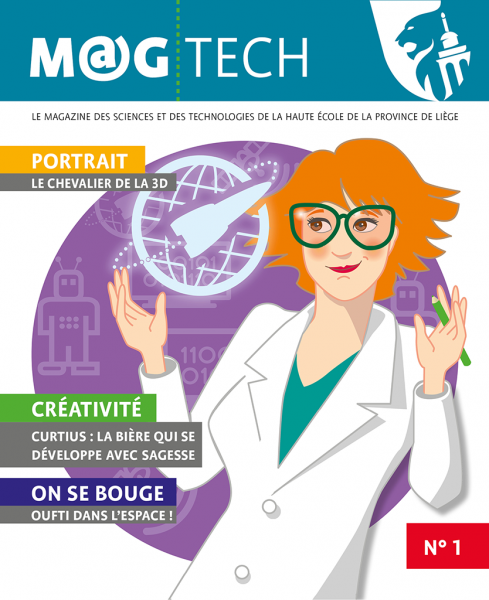 M@G TECH, le magazine des sciences et des technologies de la HEPL